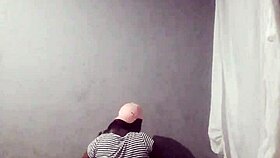 Amateur ebony buddies enjoy a great time together in homemade fun