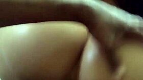 feeling the intense pleasure as the doll gets bent over in doggystyle, her big ass on display