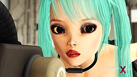 Sex Android Plays With Busty Hottie In Spacecraft Restraints