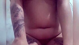 Red Dress Blonde Fetish in High Heels Action