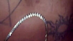 Chief Cherokee breaks in thick bubble morena with intense passion