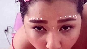 Oh my god, my careless husband makes me suck his huge cock after his trip!