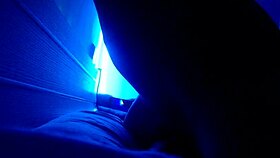 I cum on her face and keep rubbing