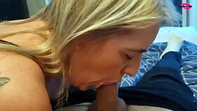 i'm trying on clothes but he wants me sucking his cock so bad, mature milf babe with shaved pussy