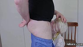 kinky girl taken to anal nuthouse for bizarre ass to mouth treatment