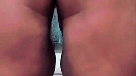 mulata taking a bath prepares for the day