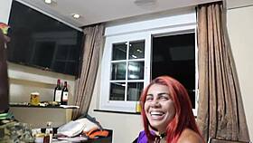 Chatting backstage with Brazilian crew and their monster cocks.