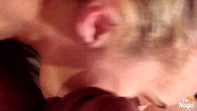 Blonde Russian Gets Two Loads on Face