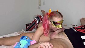 i suck my neighbors big cock deepthroat and he creampies my teen mouth so hard i orgasm pov homemade close up julandjon
