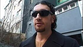 Hungarian brunette in anal scene directed by Roby Bianchi.