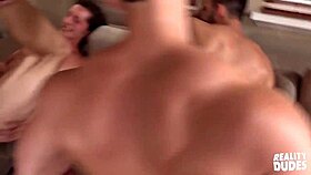 banana split turns into a wild doggystyle reality for dudes.