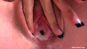 Busty Blonde Babe Undresses, Clothes Ripped Off, Feeling Horny As She Cums On Webcam