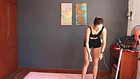 i start my butt rounding challenge day one