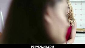 Stepdaughter aften opal strokes my cock to keep secret?