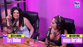 Blonde girl experiences intense multiple orgasms in California.