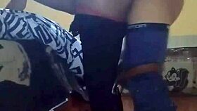 Amateur Latina receives her big butt fucked