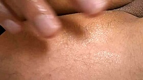 Check out this close-up anal tunnel with vibrator and dildo for intense masturbation