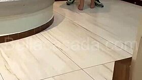 I Watched My Latina Wife Swallow Cum From a Big Black Cock in the Hotel.