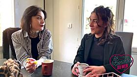 Crystal loves wild threesome sex!