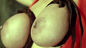 Milf tied tight gets rough anal fuck with big tits