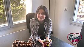 Crystal loves wild threesome sex!