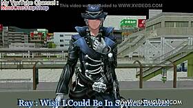 i watched this sexy anime girl get ballbusted in a fight, ryona hentai