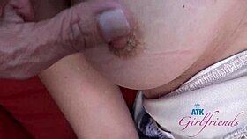 Watch Lily Adams Suck Cock and Get Pussy Fucked Doggy Style Outdoors!