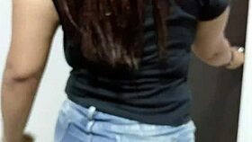 la zorra de mi hermanastra se puso muy cachonda el dia de mi cumpleaños 😈 blowjob latina bent over