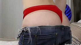 i please my shaved pink muff to orgasm