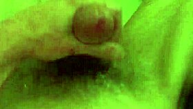 gay guy jerks off in the shower, casual and steamy.