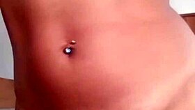 agatha carioca wife strips naked on webcam while her cuckold husband works. she rips clothes off her big tits and ass.