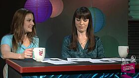 dana and samantha interview jelena jensen backstage