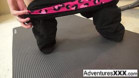 blonde pornstar victoria white works out with big cock