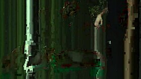 teen gay in jeans fucks boy while jerking with lube