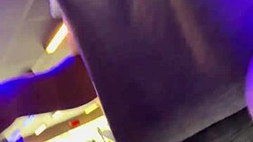 i went crazy licking that hot girl's pussy while she was working out without a bra