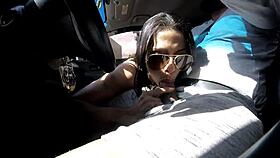 I provoked the Uber driver to make me cum.