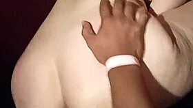 Wife ARCHES big ASS for UNKNOWN BLACK COCK in SWING HOUSE