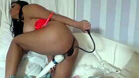 Maxine X Masturbates Both Pussy And Ass In Lingerie