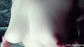 young teen flaunts big natural tits provocatively