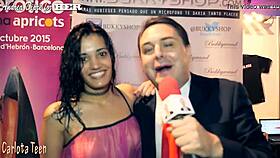 कार्लोटा टीन 18+ एंड्रिया डिप्रे को ब्लोजॉब स्किल्स सिखाती है