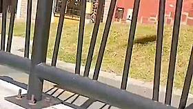 boyfriend leaves beautiful latina milf alone, i take her home for bent over doggystyle