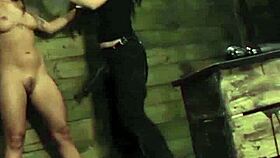 mena li bound and dominated by lesbian strapon in rough play