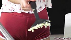 super tight teen 18+ pally family competition with blowjob and hardcore sex