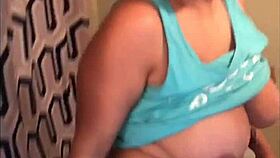 wife interacts with neighbors while watching