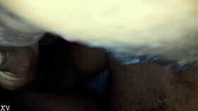 Fucking my ebony guy, he's so black and hot