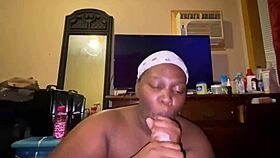 Thot Expertly Drains Monster Cock With Sloppy Blowjob