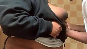 We had a quickie in the public bathroom before our movie starts, but I messed up.