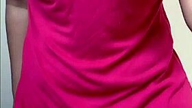 my wife shows off on webcam