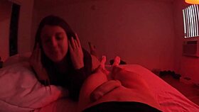 Persuaded Girlfriend On Video For First Time