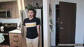 Hey, stepsister, let's have sex during quarantine with big tits and ass